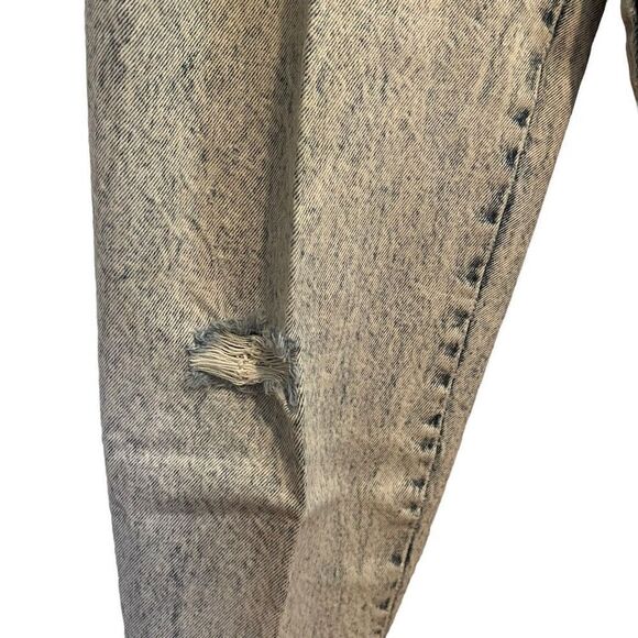 Vintage Jordache Y2K Bow Belt Loop High Waist Stone Wash Jeans Size 7/8 - Picture 4 of 11